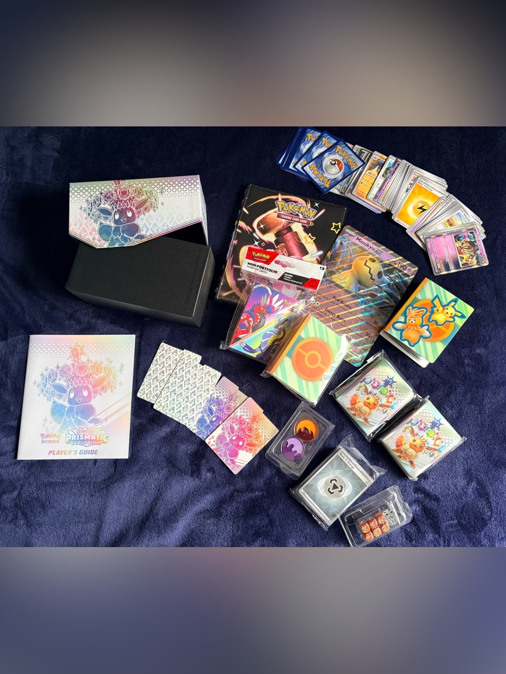 Pokémon TCG Prismatic Evolutions Items +more
